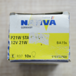Narva P21W STANDARD 12V 21W Καρυδάκια - Συσκευασία 10 Τεμαχίων - Image 2