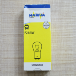 Narva P21W STANDARD 24V 21/5W Καρυδάκια Διπολικά - Συσκευασία 10 Τεμαχίων