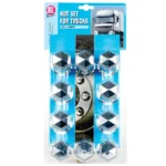 Allride Καπάκια Χρωμίου για Μπουλόνια, 33mm 10 Τεμάχια - Image 4
