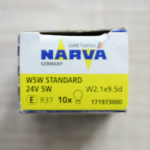 Narva W5W STANDARD 24V 5W - Συσκευασία 10 Τεμαχίων - Image 3